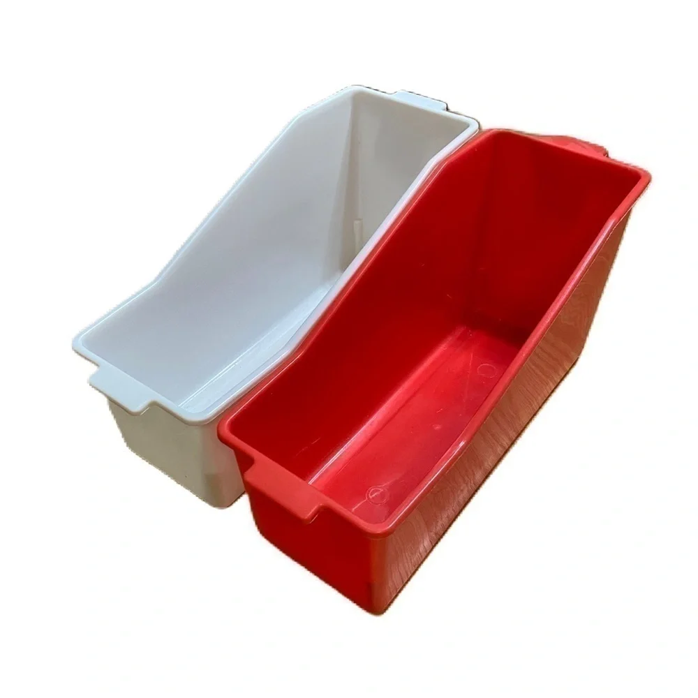 File Bin Bundle Set Lot Red White Office Storage Organization